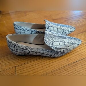 Cole Haan Snake Print Women's Loafers 8.5 B